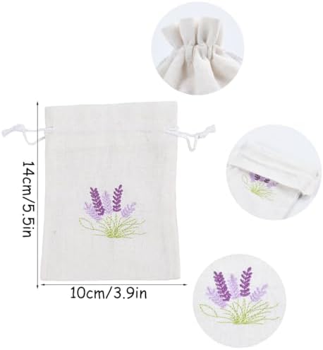 10 Pack Lavender Sachet Bags for Home Decor