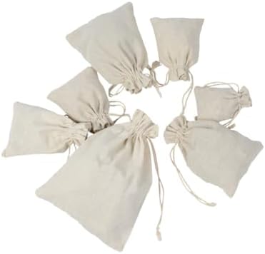 SAFIGLE 4pcs Reusable Travel Toiletry Bag Drawstring Sachets
