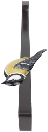 TYTOGE Front Door Hanger Hook Bird Shape Wrought Iron Wreath Holder