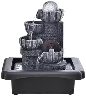 GRFIT Tabletop Fountain with Rotating Beads