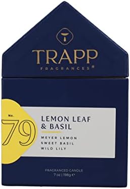 Trapp No 79 Lemon Leaf Basil 7 oz Jar Candle