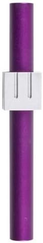 Baltinester Agayof Aluminium Mezuzah Purple