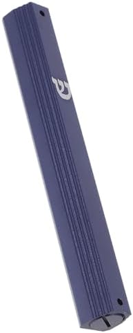 Vaguelly Metal Mezuzah Scroll Door Blessing Decor