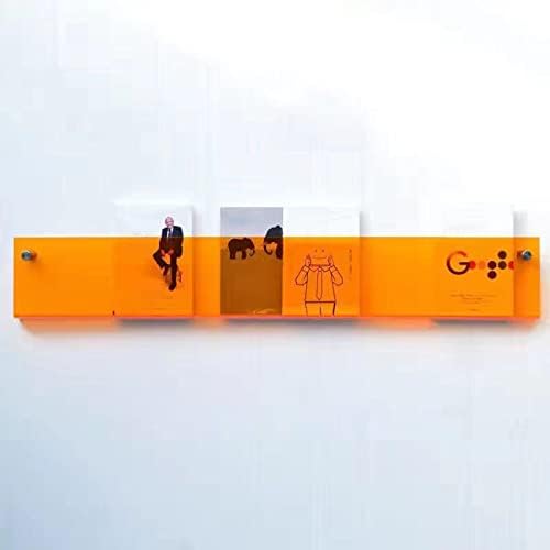 Acrylic Magazine Display Shelf for Office and Home