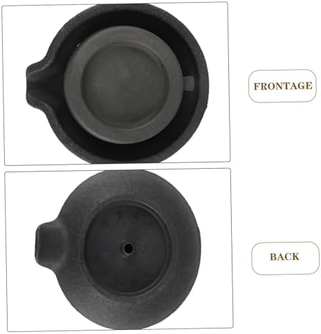 Water Clay Pot Decor Tabletop Garden Water Fountain Millstone Small Jar 1