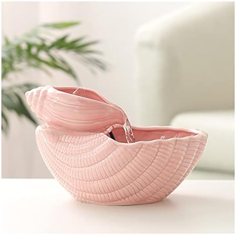 HEXEH Tabletop Fountain with Conch Design for Relaxation and Decor
