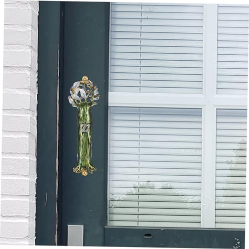 ERINGOGO Metal Mezuzah Decoration Retro Style