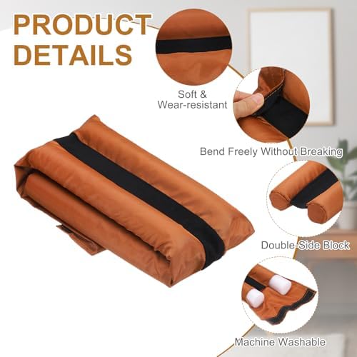 Uxcell Under Door Draft Stopper 2 Pcs Adjustable Door Blocker