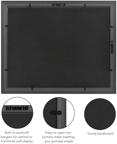 Americanflat Ornate Diploma Frame in Black
