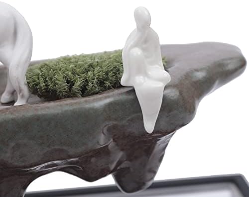 Stress Relief Indoor Tabletop Fountain with Rockery Design