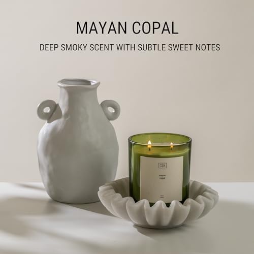 Craft Kin Home Fragrance Bundle Mayan Copal Candle Diffuser Set for Men