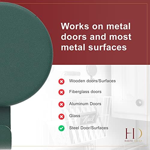 Haute Decor Magnetic Hanger 1 Pack for Metal Doors