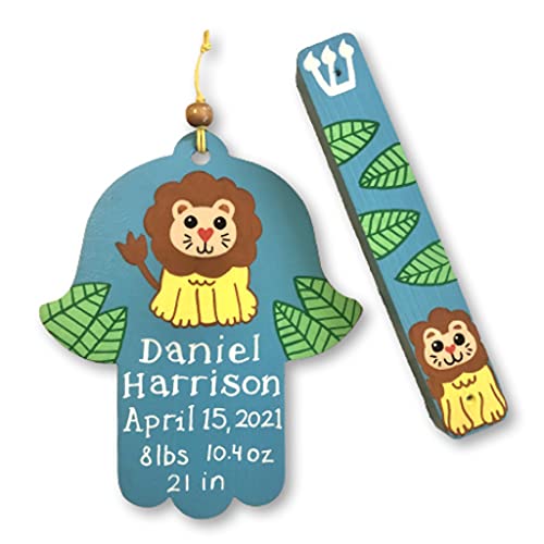 Lea Joelle Handmade Hamsa and Mezuzah Gift