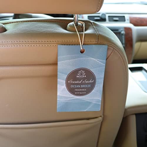 Divina Esencial 4-Pack Ocean Breeze Sachets for Closets and Drawers