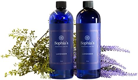 Sophias Lavender Fragrance Lamp Oil Refills 2 Pack