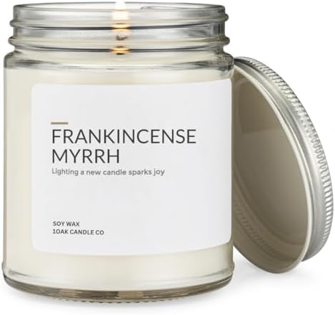 1OAK Soy Wax Candles Frankincense Myrrh 7oz