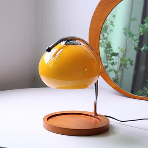 Topyond Aroma Wax Melting Lamp with Retro Wood Tray