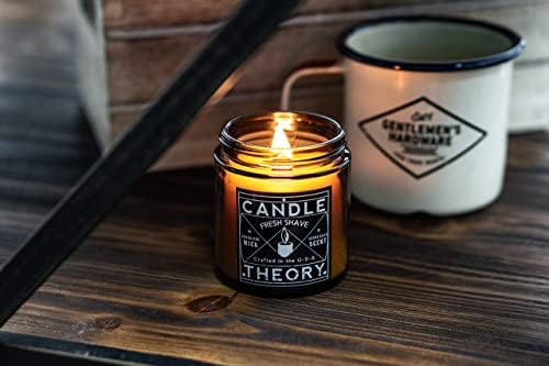 Candle Theory 3-Piece Scented Candle Set for Man Cave Decor