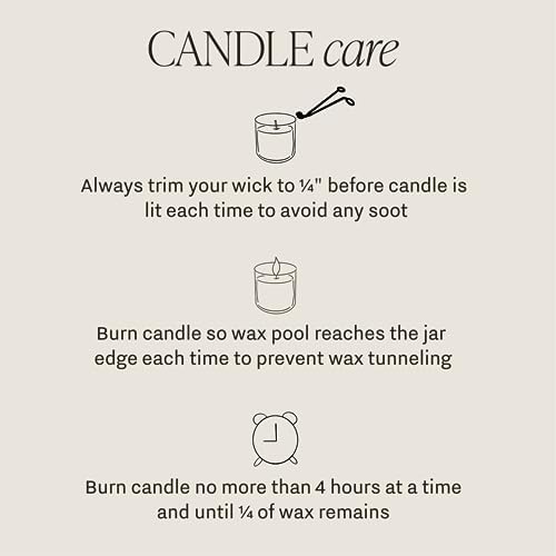 Sweet Water Decor Christmas Candle with Cinnamon and Clove Scents