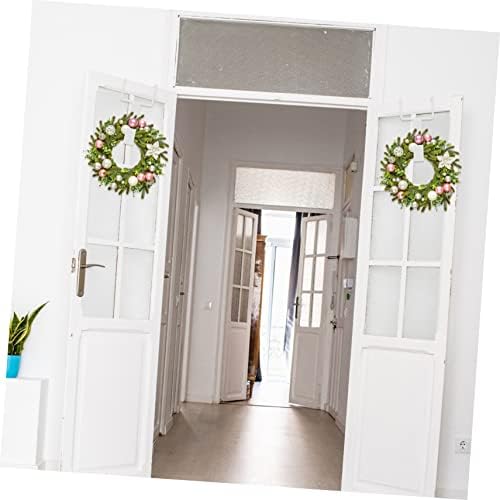 2 Pcs Metal Wreath Hooks Christmas Decor Hooks