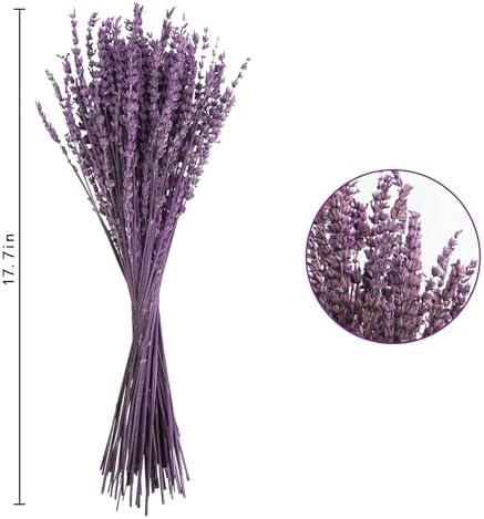 Uieke 12Pack Dried Lavender Flowers Bouquet