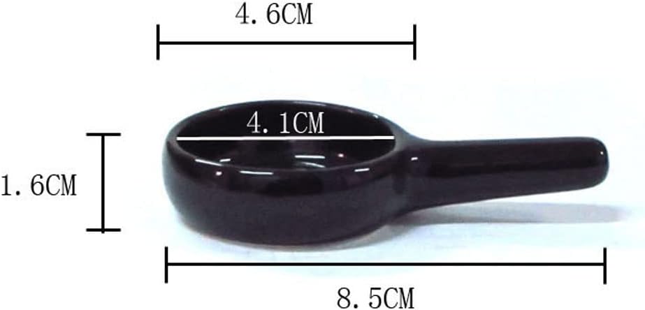 4Pcs Ceramic Candle Spoon Tray Holder Tealight Warmer