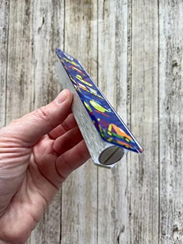 Childrens Mezuzah Scroll Case Acrylic Aluminum Waterproof 5 Inch