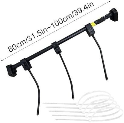 Adjustable Door Garland Hanger 32-88 Inch Metal Wreath Holder for Christmas and Halloween Decor