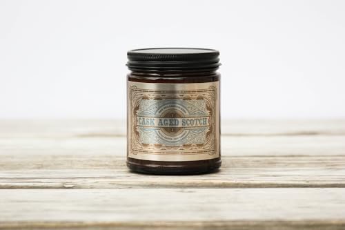 Milk Reclamation Barn Cask Aged Scotch Jar Candle 7 Oz