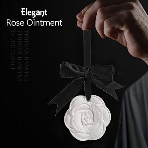 Byvute 3Pcs Hanging Flower Scented Sachets for Car Closet Drawer