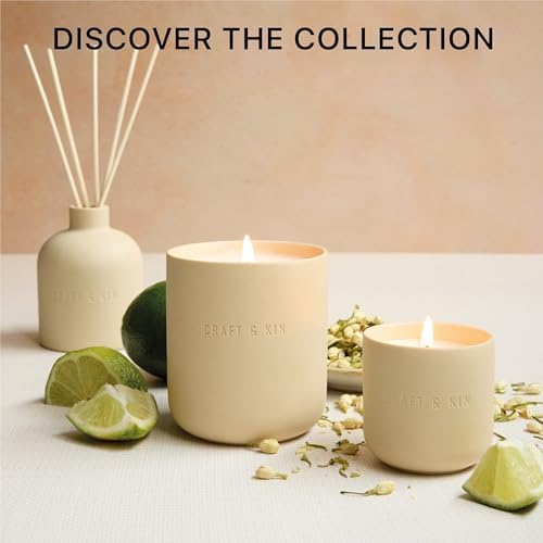 Craft Kin Scented Candle Diffuser Set - Fall Winter Home Fragrance