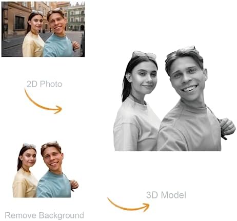 Personalized 3D Crystal Photo Cube With Custom Image