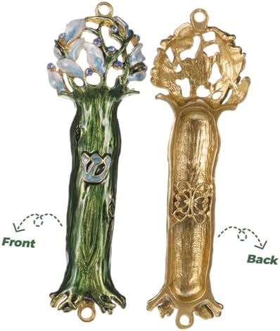 Retro Metal Religious Doorpost Scroll Deco