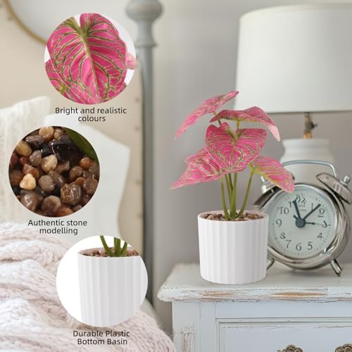 4Pcs Realistic Artificial Plants for Farmhouse Decor
