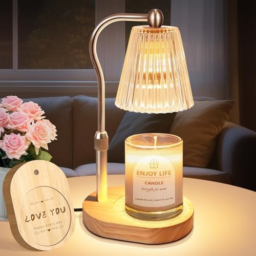 seenlast Candle Warmer Lamp with Timer and Dimmer