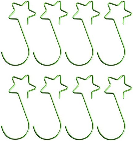 60Pcs Star Shape Wreath Hooks for Christmas Tree