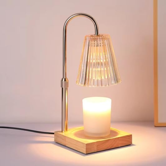 Adjustable Candle Warmer Lamp with 2 Bulbs