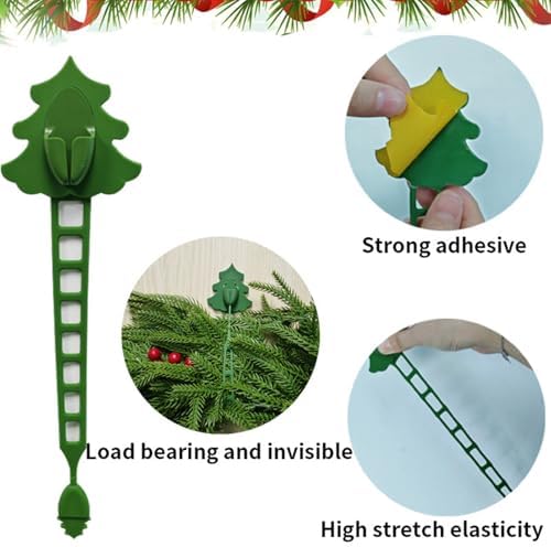 2pcs Adjustable Wreath Hanger with Silicone Hook