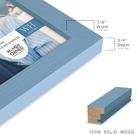 Renditions Gallery 6x8 Inch Picture Frame Modern Style Wood Pattern
