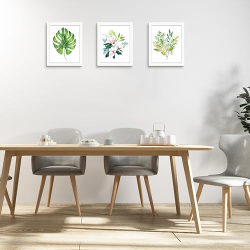 Golden State Art 8x10 White Photo Frame Set of 10