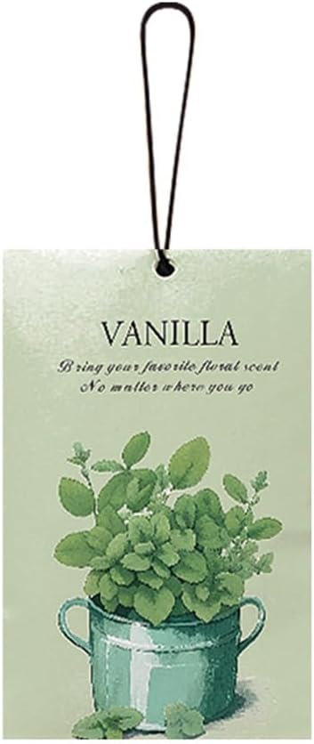 12 Pack Vanilla Scented Sachets for Closets and Drawers