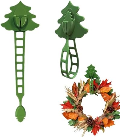 2pcs Adjustable Wreath Hanger with Silicone Hook