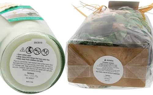 Classic White Gardenia Jar Candle and Potpourri Set