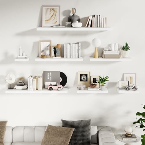 Fun Memories 10 Inch Deep Floating Shelves Set of 2