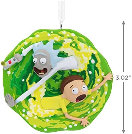 Hallmark Rick and Morty Christmas Ornament