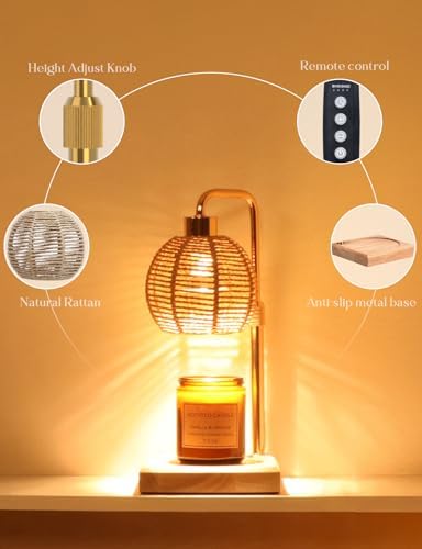 Yohonk Candle Warmer Lamp with Timer and Dimmer