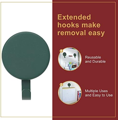 Haute Decor Magnetic Hanger 1 Pack for Metal Doors