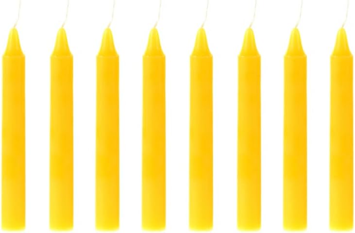 Mega Candles 8 Pack Citronella Taper Candles