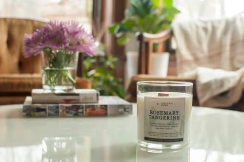 PERIPETI Home Rosemary Tangerine Scented Candle