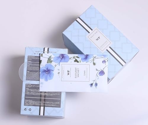 WEALD TRIBE 12 Pack Eucalyptus Lavender Scented Sachets for Closet Drawer Deodorizer